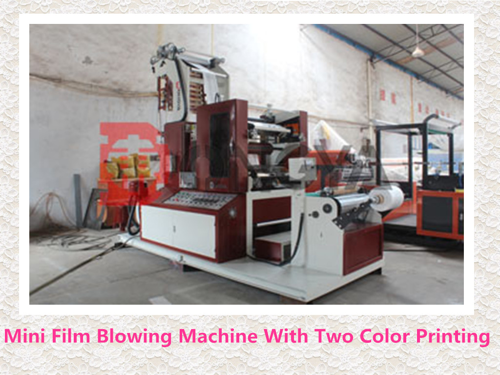 Mini Film Blowing Machine With Two Color Printing