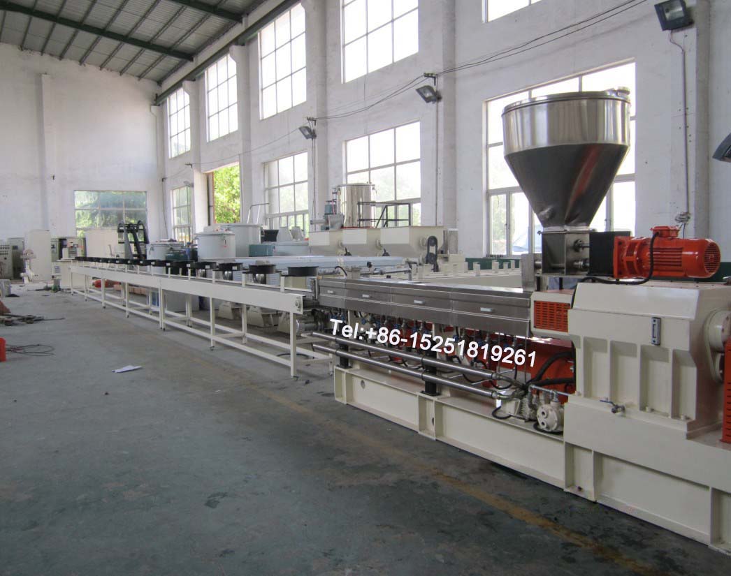 twin screw extruder+ belt conveyor cooling system.jpg
