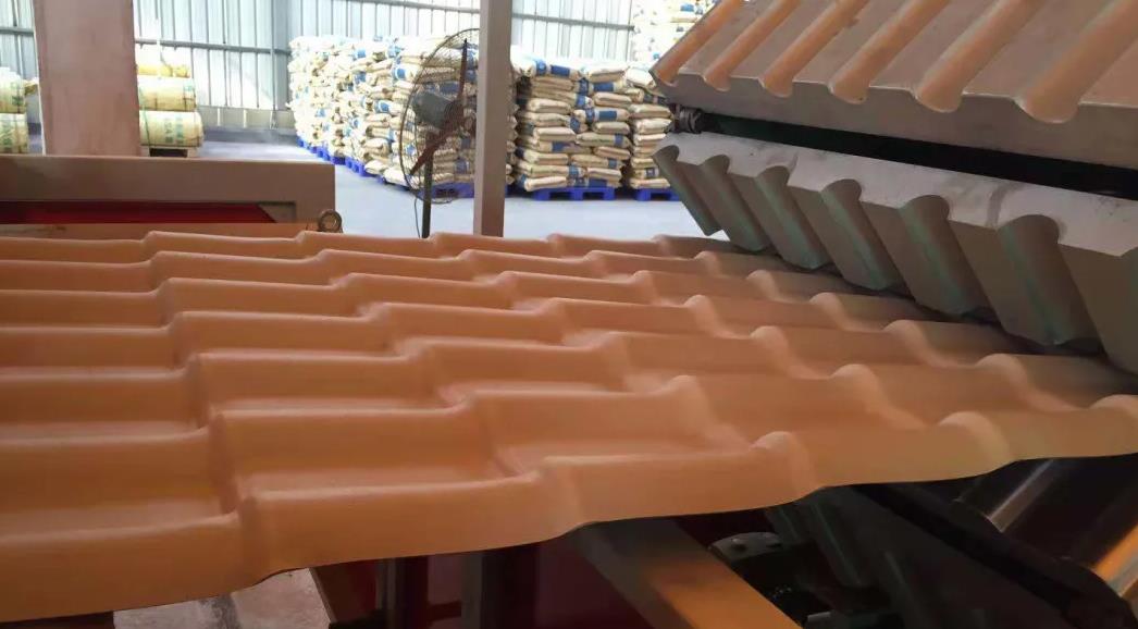 PVC Roofing Tile Machine