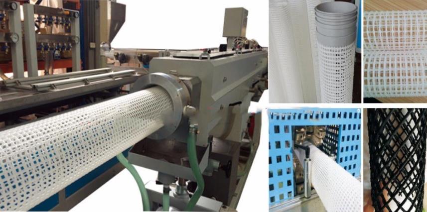 PE PP Net Pipe Machine